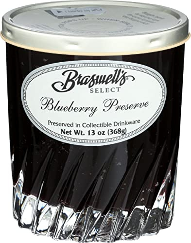 Braswells, Preserves Blueberry, 13 Ounce