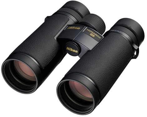 Nikon Monarch HG 10x42mm Binocular - Wide Field of View, Bright Multicoated Lenses, High-Definition Viewing - Lightweight Waterproof Fogproof Outdoor Nature Observation Binoculars (16028)