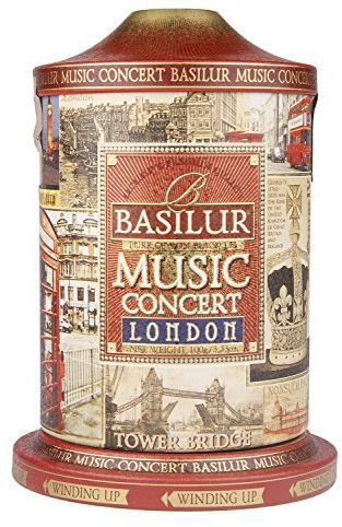 Basilur Schwarztee Konzert London 100 g Musikdose