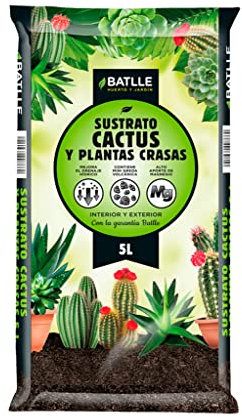 Semillas Batlle Sustrato Cactus 5l.