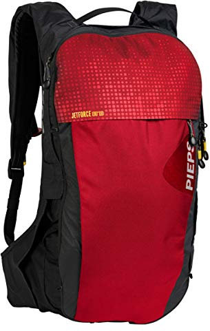 PIEPS Jetforce BT Pack 10 Zaino da valanga, Rosso, S/M