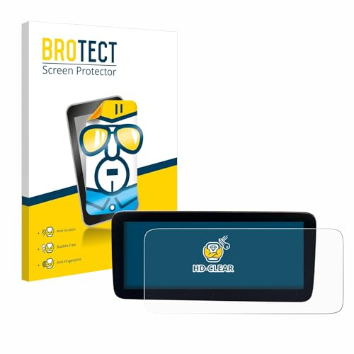 brotect Film Protection pour Mercedes-Benz Actros 2019 Cockpit 12 | Clair Protection d'écran Made in Germany Anti-Rayures Transparent