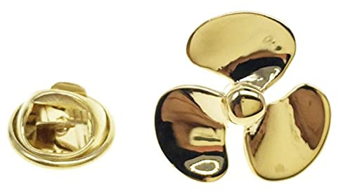 Brosch Lapel Pin For Men Pins and Brooches Ships Propeller Lapel Pin Badge Smycken Broche PIN