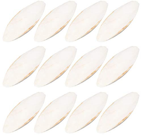 ULTECHNOVO Vogelfutter Cuttlebones Natürliche Kuschelknoche Spielzeug Knochen Vogel Tuppentlebone Für Sittiche Cockatiel Ara Conur (10 cm 12 Stücke) Cuttlebone Shell Vogelkäfig