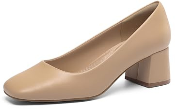 DREAM PAIRS Escarpins Femme Chaussures Habillées à Talons Classique pour Dame Mariage,Size 40,Nude/Pink,SDPU2426W-E