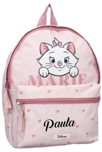Kindergarten-Rucksack Disney Mädchen Junge - Personalisiert mit Namen - Kleiner Rucksack Kinder - 2 Fächer