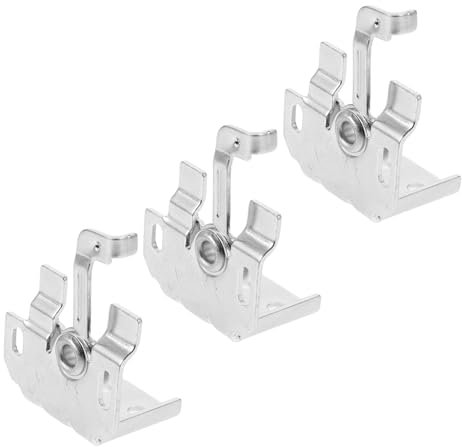 Homoyoyo 3stücke Teiliges Set Für Verdunkelungsrollo Halterung Robuste Und Langlebige Montagezubehör Für Fensterdekoration Installieren Ohne Bohren Für Doppelrollo Und Seitenzugrollo