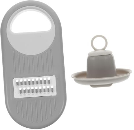 Garneck Cortador de Patatas Multifuncional Rallador de Cocina Inoxidable Herramienta para Cortar Alimentos Mango Antideslizante Utensilios de Cocina para Verduras y Frutas 1 Juego