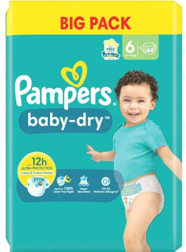 Pampers Windeln Größe 6 XL, 44er Packung