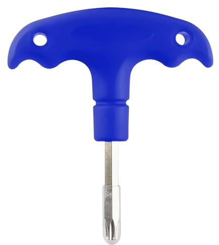 Bojueshaw Golf Wrench Tool,Golf Head Screwdriver Wrench Tool,Portable Golf Club Wrench,Golf Adjustment Tool for Club Driver Shaft Adapter(Blue)