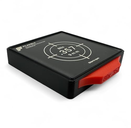 Filamelt Diabolo-Box für 80x .357/9 mm – Aufbewahrungsbox für Diabolos & Slugs – stapelbar, farbcodiert, PLA+ – passend für AEA HP Max, BinTac T9 – Made in Germany