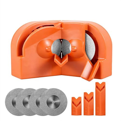 Multipurpose Electric Drill Bits Grinding Sharpener, Protable Drill Bit Sharpener Tool with 4 Grinding Wheels