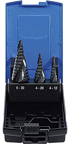 BGS 1945 | Juego de brocas escalonadas | Ø 4 - 30 mm | 3 piezas