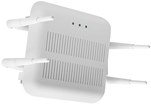 BINTEC W2003ac-ext WLAN Access Point mit Zwei Funkmodulen nach 802.11ac/abgn 2,4/5 GHz PoE 4 EXT. Antennen inkl. Wand-/Deckenhalter
