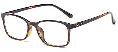 ANRRI Occhiali anti luce blu con filtro UV e anti affaticamento degli occhi per PC, tablet, giochi e TV Uomo Donna montatura (Blu, Blocco della luce blu) (Tartaruga, Anti luce blu)