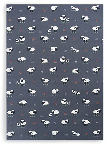 Samuel Lamont Fluffy Flock Geschirrtuch, Baumwolle, 48,3 x 74,9 cm