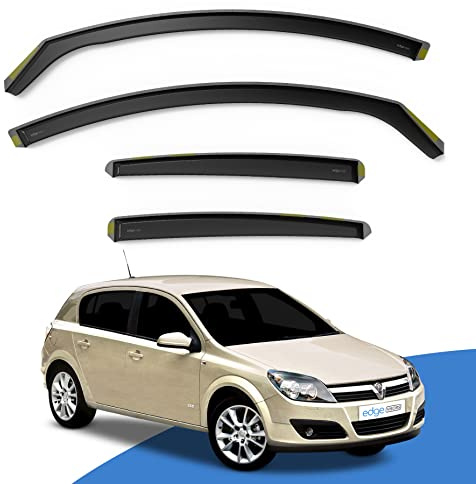 EdgeVisors Wind Deflectors for Vauxhall Astra H MK5 5 Door Hatchback 4pc