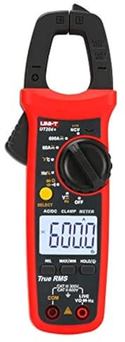 UNI-T Uni-trend Multimeter clamp meter UT201+/UT202+/UT203+/UT204+/UT202A+ AC/DC 600A/600V Digital Ammeter clamp meter DC AC For Measuring Ammeter Voltmeter Ohm Tester(UT204+)