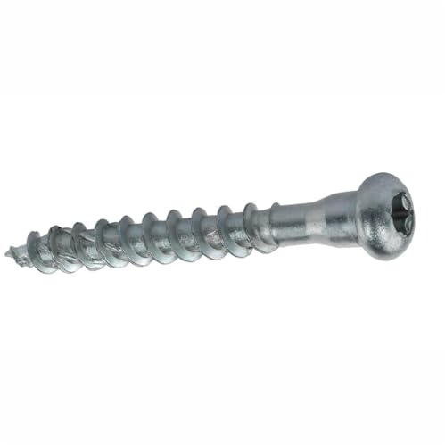KLIMAS KAUFDAS Lot de 250 vis à ferrure d'angle 5 x 40 mm - Vis de raccordement à bois avec ETA