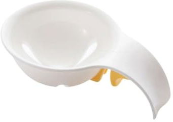 GXFCAI Egg Yolk Separator, Egg Separator Egg Yolk White Filter, Bowl-Clip Egg White and Yolk Separator Strainer for Baking Cakes, Souffle, Mayonnaise, Kitchen Gadget Cooking