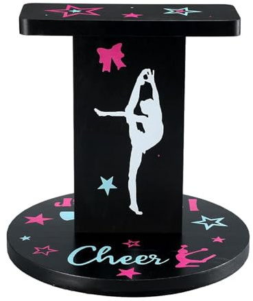 Fenteer ​Balance Board aus Holz Trainingsgerät für Gleichgewicht & Koordination - Cheerleading, Fitness, Rehabilitation - Für Erwachsene & Kinder - rutschfeste Oberfläche​