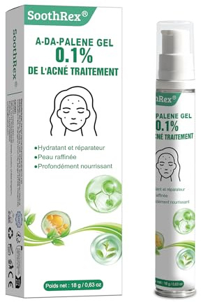 Gel anti-acné visage - Désobstrue les pores, réduit l'acné et possède une formule douce adaptée aux peaux grasses et sensibles.