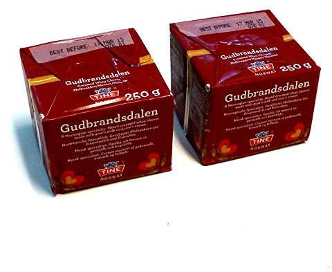 Gjetost Gudbrandsdalen Norwegian Brown Cheese 500g (2 x 250g)