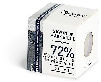La Corvette Cubo Di Marsiglia Sapone Oliva In Scatola Di Cartone, Multicolore