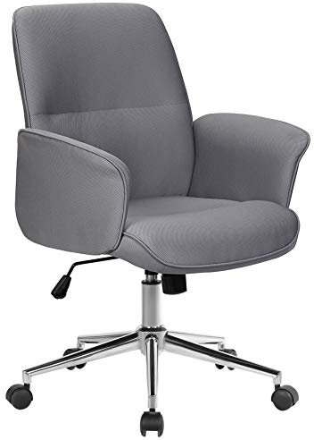 SixBros. Bürostuhl Grau 0704M/8062