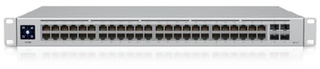 Ubiquiti Networks UniFi USW-48-POE-EU Network Switch Managed Gigabit Ethernet (10/100/1000) Ethernet Connection, Supporting Power Via this Port (PoE) Silver