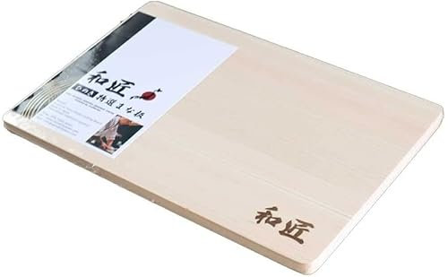 WASHO Hinoki Japanische Zypresse, Premium-Schneidebrett, hergestellt in Japan, groß