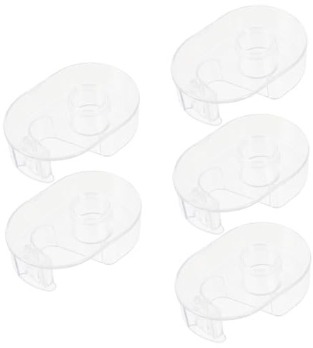 LALAFINA 15pièces Distributeurs De Ruban Adhésif Pratiques Coupeurs De Ruban Plastique Pour Bureau Décoration De Bureau Portable Et Compacte