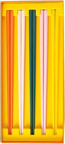 Juego de palillos de cerámica para comedor, palillos de cerámica, aptos para lavavajillas, reutilizables, vajilla saludable, palillos chinos japoneses, para sushi, fideos, arroz, ramen, palillos