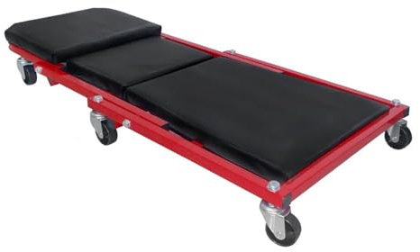 RILOOP 2 in 1 Montagerollbrett Werkstattliege KFZ Rollbrett Werkstatthocker Bequem NEU