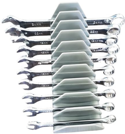 Organizer per chiavi finali – 10 scomparti per cassetta degli attrezzi | Conservazione efficiente T00l vassoio estensione cassetto | Trray Case per auto, camion, negozio, scrivania, garage, lavoro