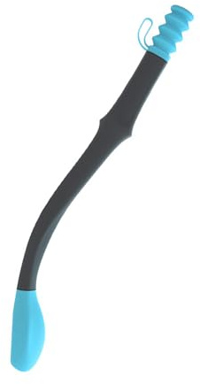 Aides de toilette pour l'essuyage - Longue portée - Aide à l'essuyage des fesses - Aide à l'essuyage confortable - Lingettes humidifiées - Longue poignée pour personnes âgées, femmes enceintes