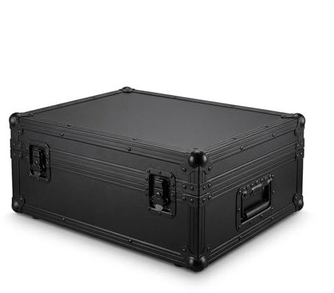 Zomo Flightcase A-CDJ-3000X NSE - kompatibel mit AlphaTheta CDJ-3000X - DJ Equipment Case 563 x 398 x 209 mm - Schwarz - Robustes Sperrholz