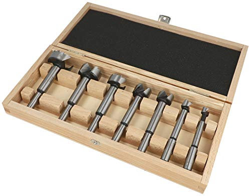 Heller - Juego brocas forstner diámetro 10-35 7 piezas