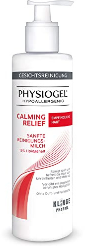 Physiogel, Calming Relief Sanfte Reinigungsmilch – Für empfindliche gerötete Haut, 200 ml