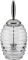 Alessi TW01 Honey Pot Honigspender aus Kristallglas mit Deckel, Edelstahl