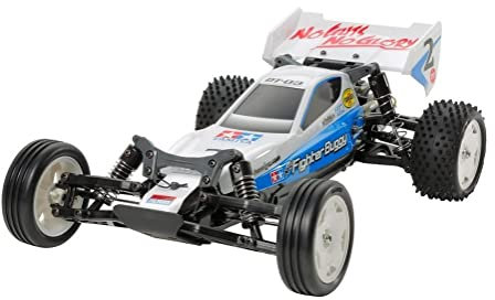 TAMIYA 58587 1:10 Neo Fighter Buggy DT-03-ferngesteuertes Auto, RC Fahrzeug, Modellbau, Bausatz zum Zusammenbauen, Hobby, Basteln, Non Renseigné, Unisex – Erwachsene