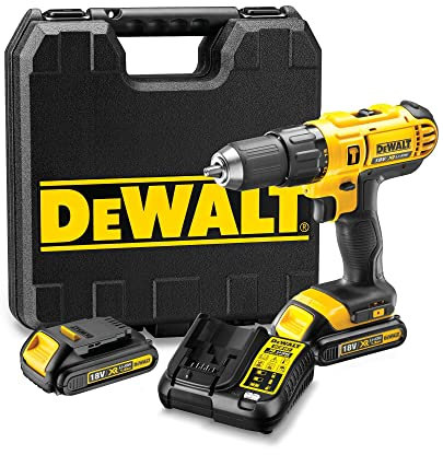 The DeWalt DCD7762C-GB 18V 1.3Ah Li-ion Cordless Combi Drill Fan Cooled Motor XR 2 Speed Variable Motor & LED Light Keyless Chuck & Fast Charge