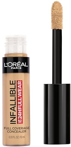 L'Oreal Paris Cosmetics Infallible Full Wear Concealer, Cedar, 0.33 Fluid Ounce