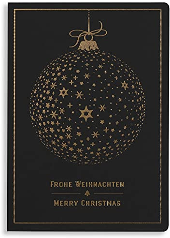 Art Nuvo Weihnachtskarten mit Umschlägen und Einlagen – Set von 10 exclusiven Weihnachtskarten
