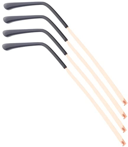 DOITOOL 2 Paar Brillenbeine Metall Roségold Ersatz Brillenbügel Sonnenbrillenbügel Rutschfest Langlebig Für Brillenreparatur