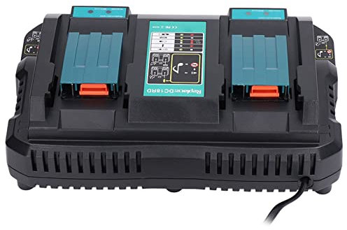 Chargeur de Batterie au Lithium, Double Chargeur de Batterie au Lithium, Chargeur de Batterie au Lithium, Chargeur de Batterie pour Outils électriques, Mainteneur de Batteries