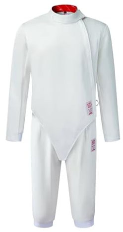 Fechtanzug, Fechtausrüstung, Fechtausrüstung, 450N-Fechtanzug, Eisseiden-Fechtausrüstung, for Fechttraining und -Wettkämpfe(48)