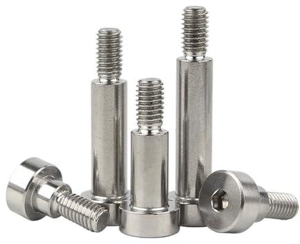 KSeSii Schulterschraube aus Edelstahl 304, Innensechskant-Positionierungswelle, Sechskantkappe, Begrenzungsschraube, Schneidkopflagerschraube M2 M2.5 M3 M4 M5 ~ M16 (16 mm (5 Stück),