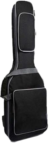 Joyance electricguitargigbag 12 mm Bassgitarren-Tasche, wasserdichtes Oxford-Gewebe, weiche Tasche, atmungsaktive Gurte, große Aufbewahrungstasche, 600D E-Bassgitarre Gigbag, mehrfarbig, 60_x_180_cm