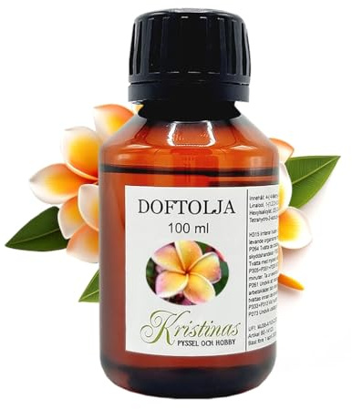 Doftolja 100 ml Frangipani Flower blommig och fräsch doft för ljus och tvål